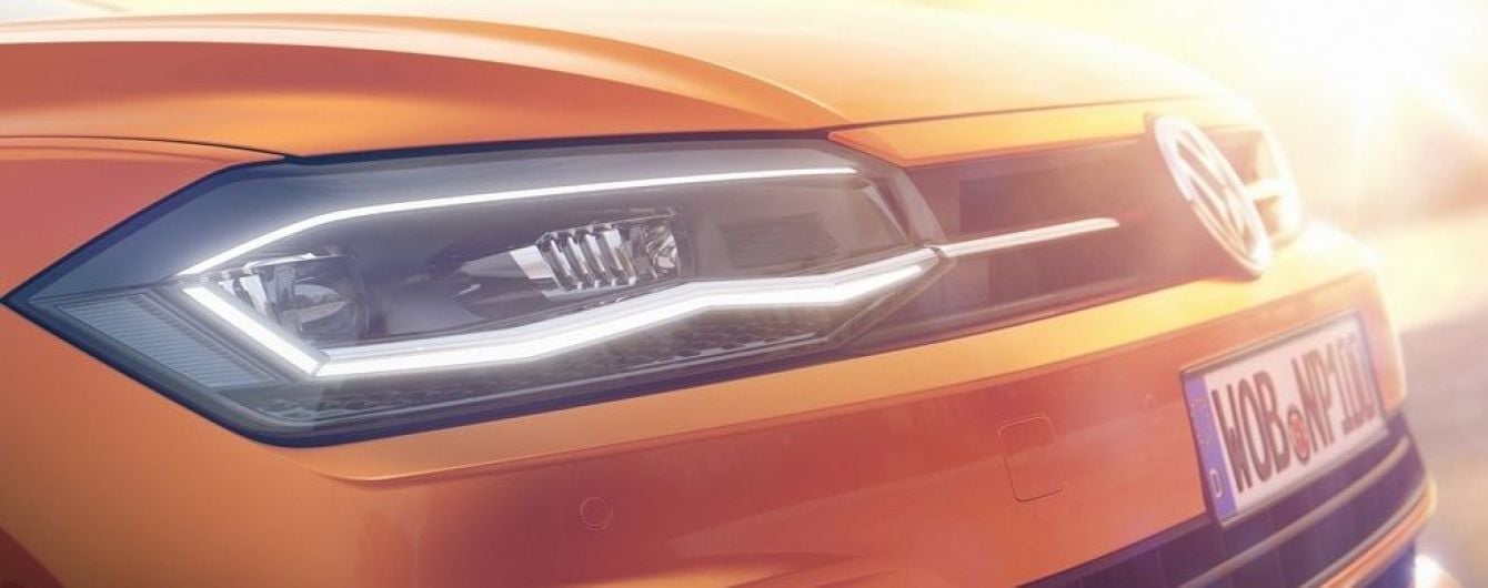 Volkswagen показал тизеры нового хэтчбека Polo