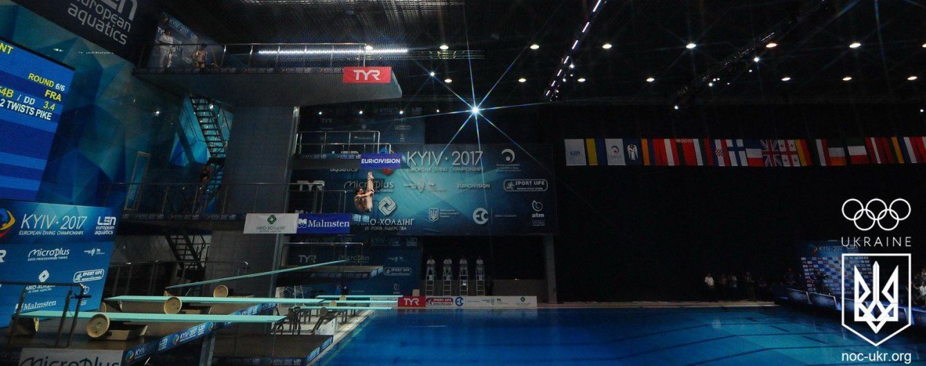 Українці здобули другу медаль домашнього чемпіонату Європи зі стрибків у воду
