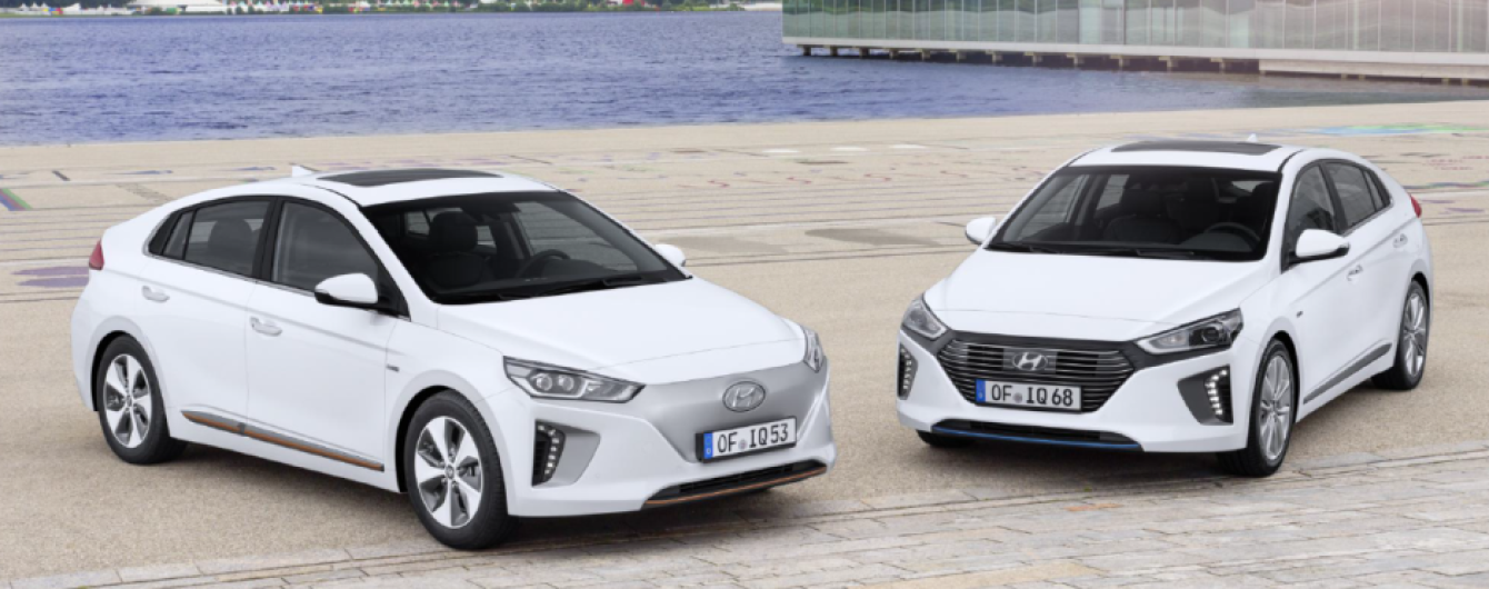 В Украине стартовали продажи электрокара Hyundai Ioniq