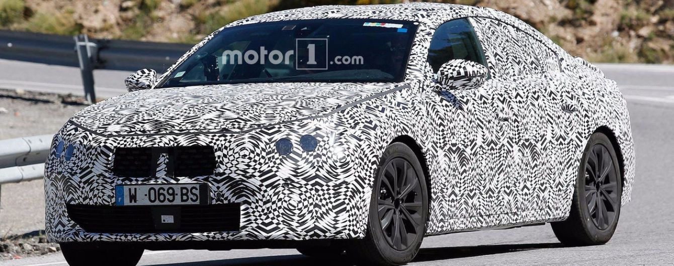 Французы вывела на тесты Peugeot 508 нового поколения