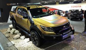 Концептуальный пикап Chevrolet S10 Trailboss приехал в Латинскую Америку