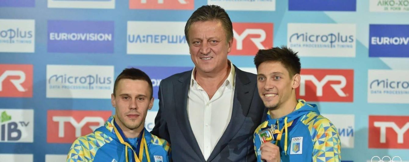 Украина завоевала 10 медалей на чемпионате Европы по прыжкам в воду