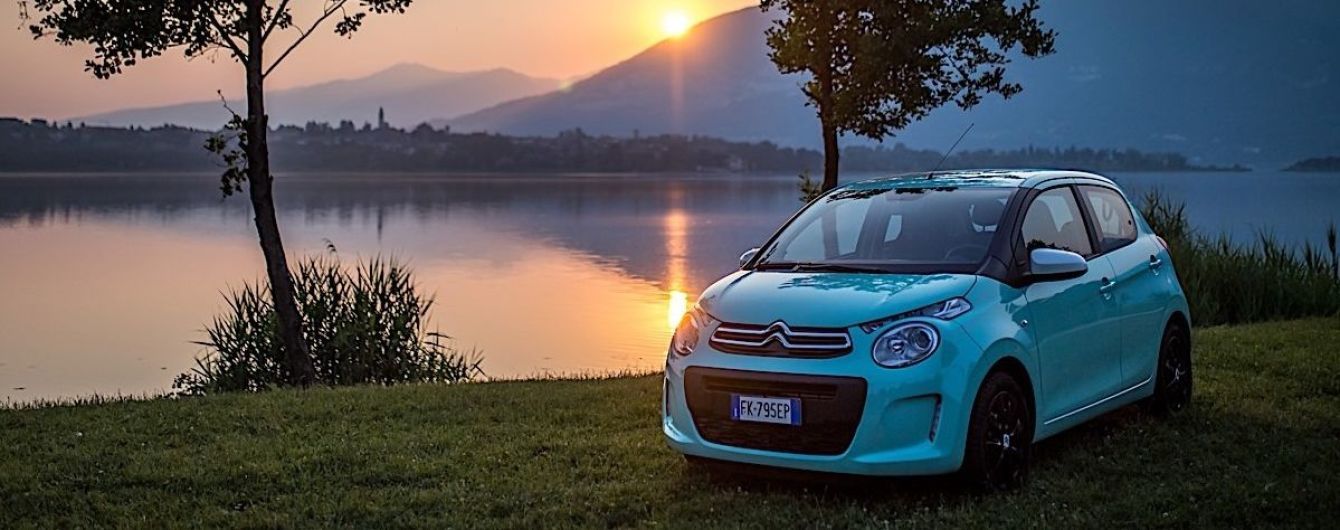 Citroen C1 получил лимитированную версию Pacific Edition