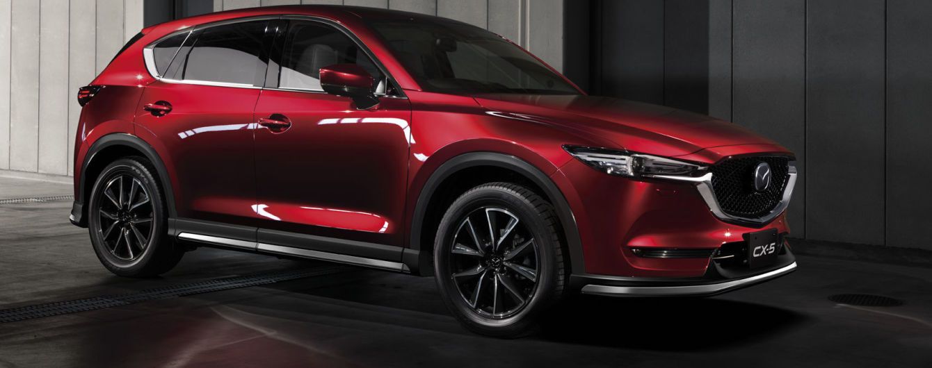 В Украине анонсированы цены на новый кроссовер Mazda CX-5