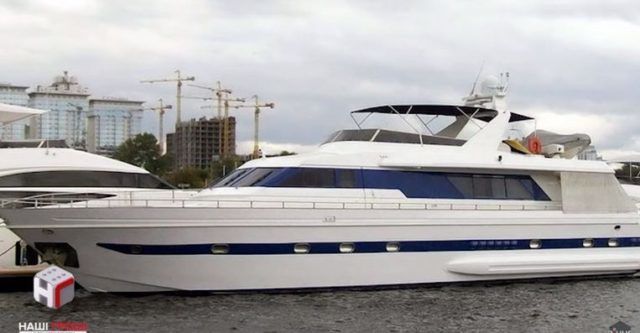 яхта депутата від Блоку Петра Порошенка Олександра Третьякова