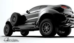 Дизайнер построил для арабского шейха внедорожный Ford Mustang