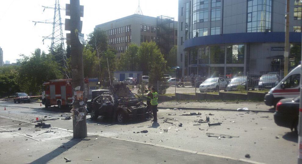 У Києві в авто підірвали полковника Головного управління розвідки - Міноборони