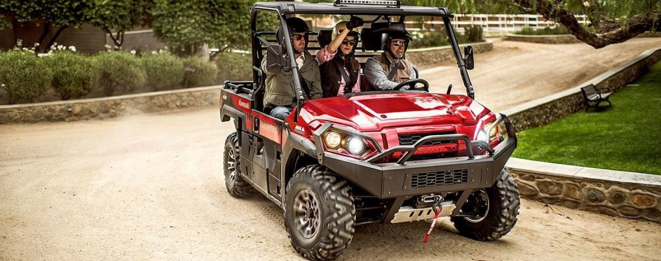 Kawasaki выпустила новый квадроцикл Mule Pro-FXR