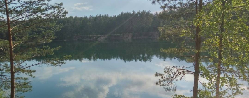 Село Олешня, Голубі озера_01