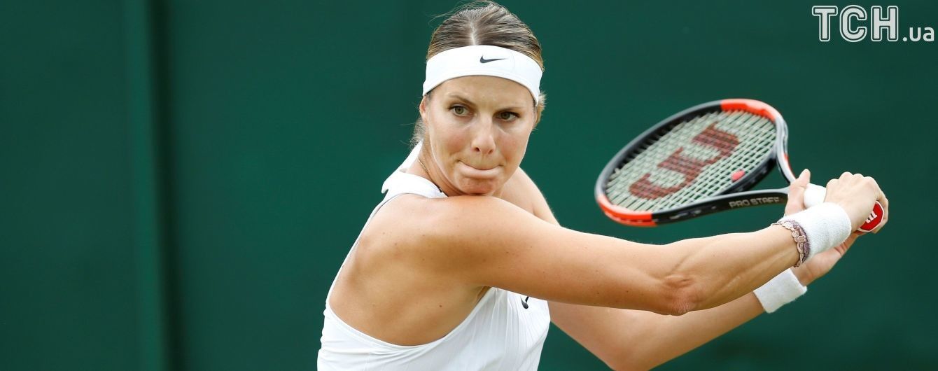 Теннисистка на пятом месяце беременности сыграла на Wimbledon