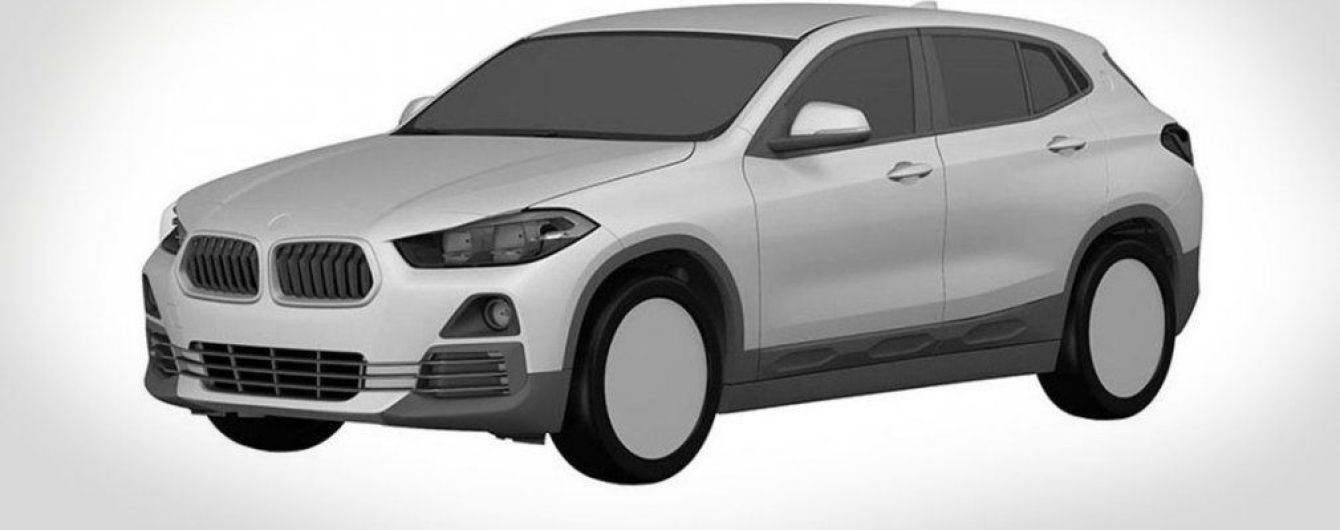 В Сеть попали патентные изображения нового серийного BMW X2