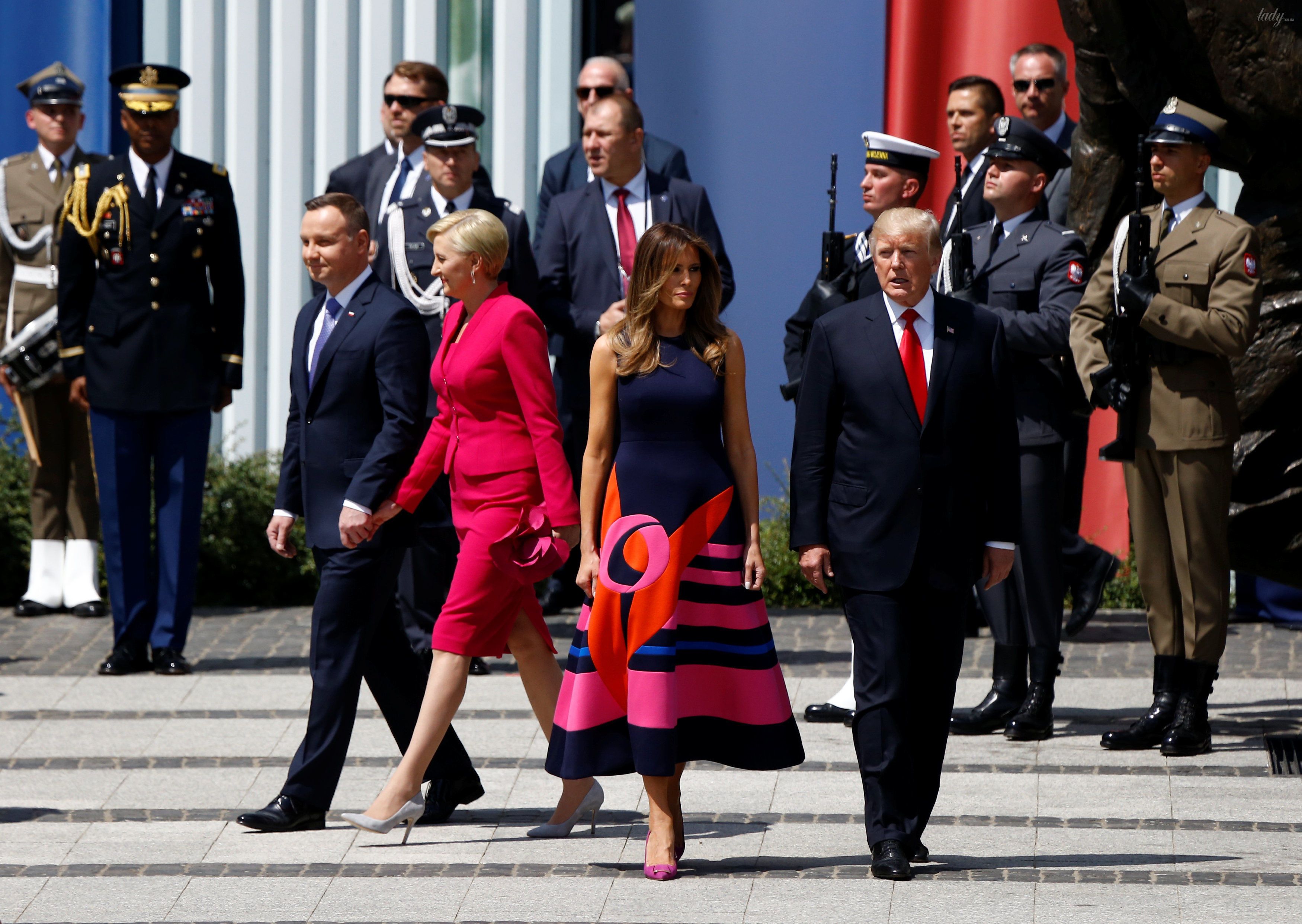 Мелания Трамп и Агата Корнхаузер-Дуда_5