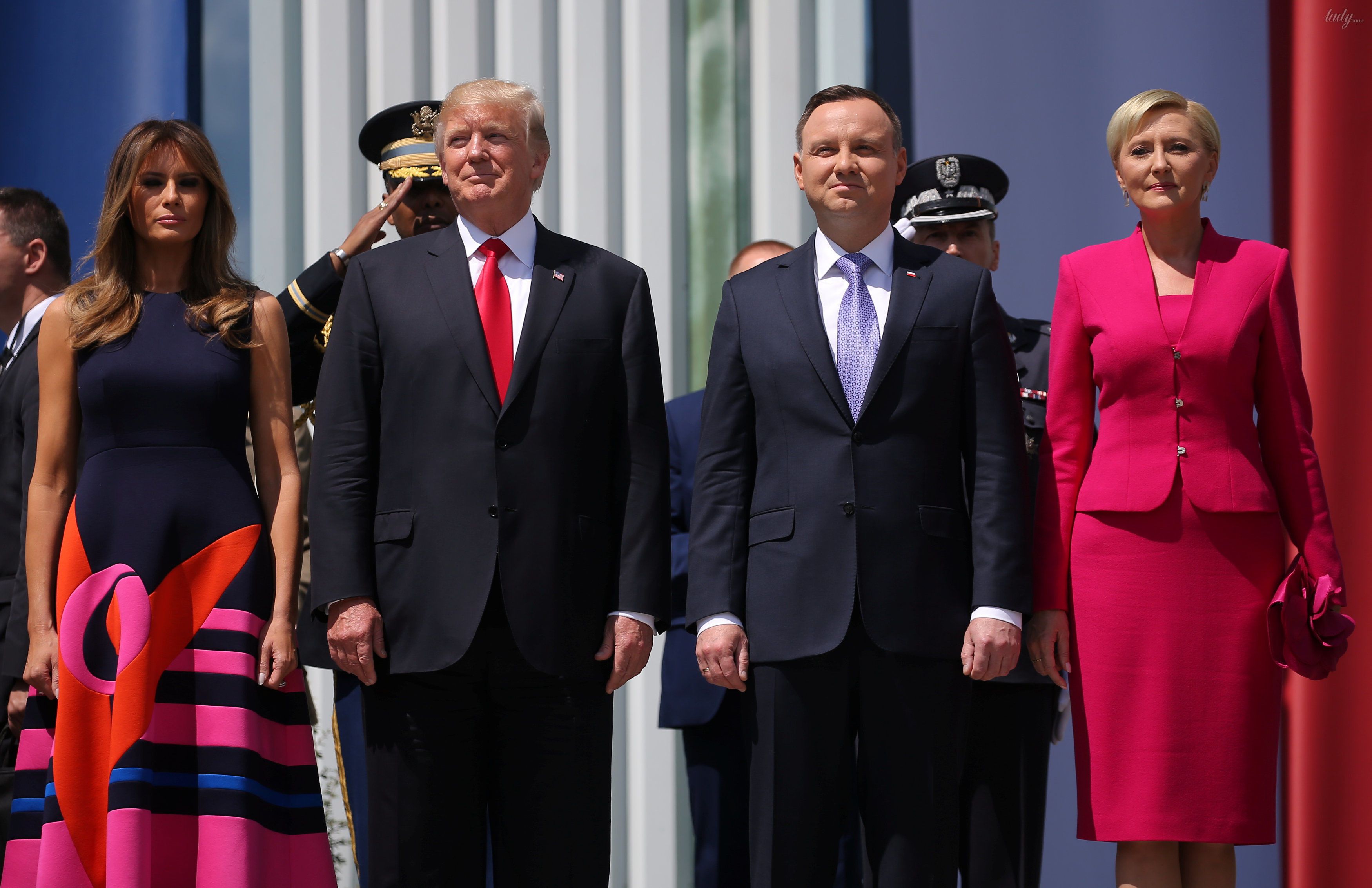 Мелания Трамп и Агата Корнхаузер-Дуда_4