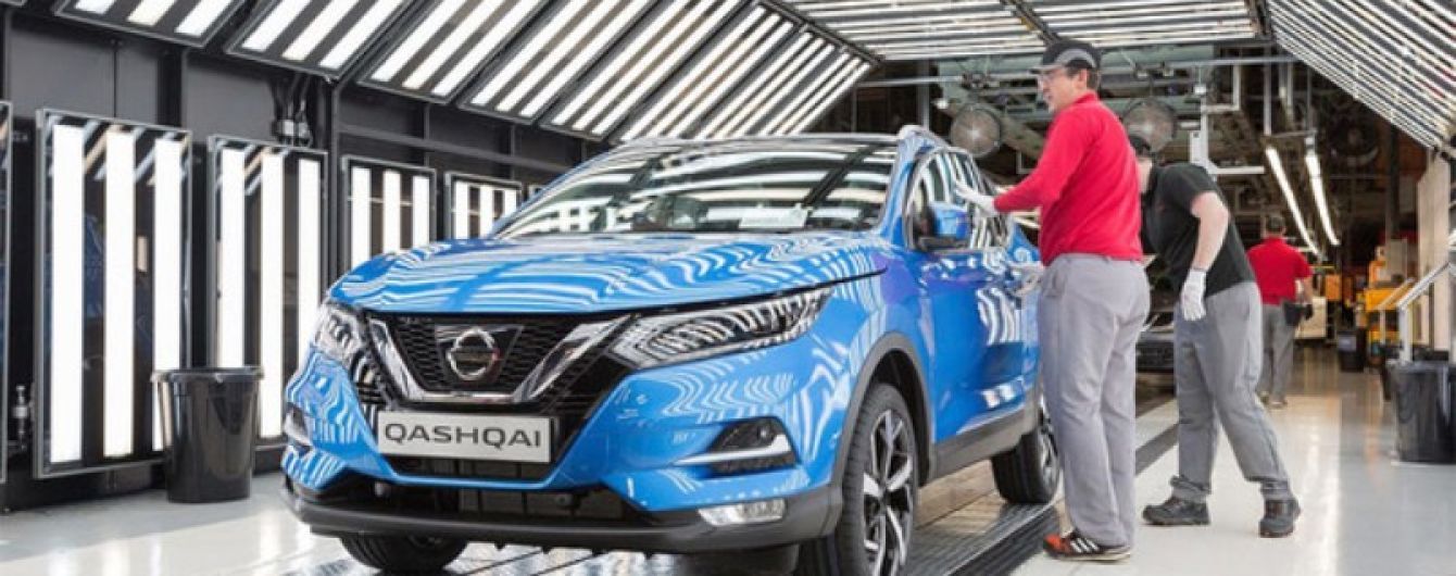 В Британии начался серийный выпуск обновленного Nissan Qashqai