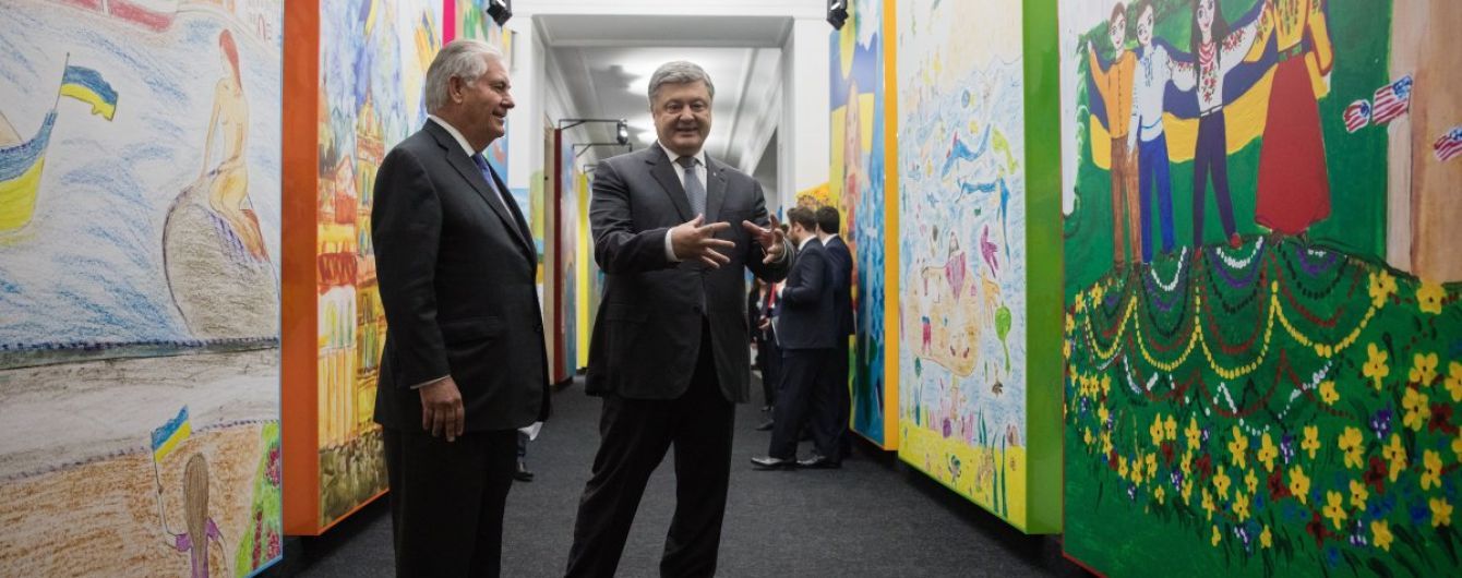 Как принудить Россию к миру. Основные тезисы переговоров Порошенко с Тиллерсоном