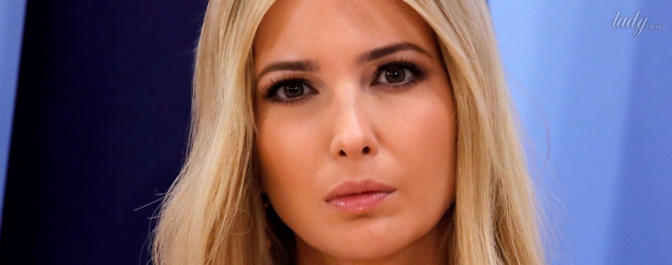 В пудровом платье и с очаровательной улыбкой: нежный образ Иванки Трамп