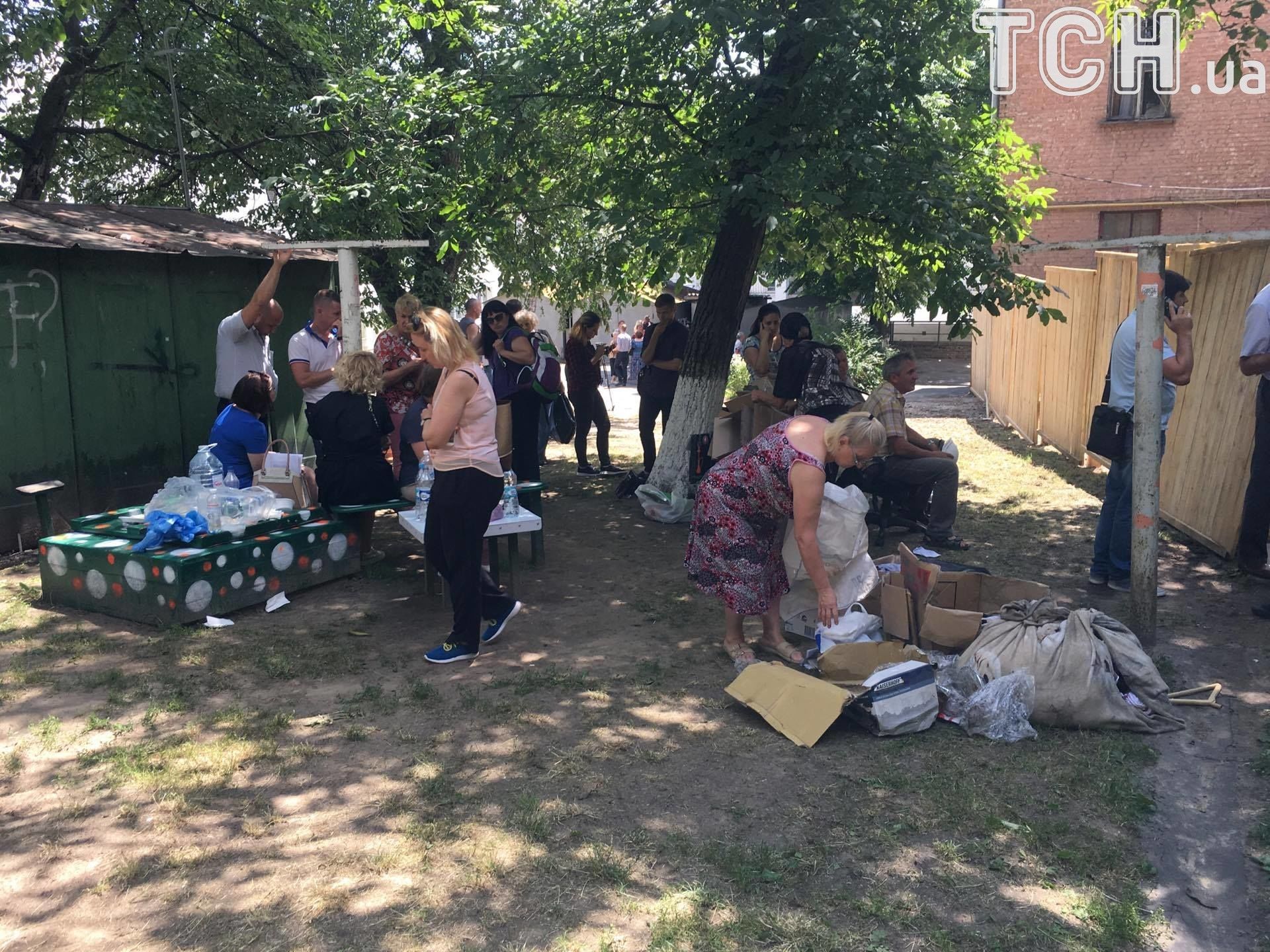 Будинок після вибуху, Голосіївський район