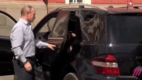 Путін із загадковою дамою, гіф, gif