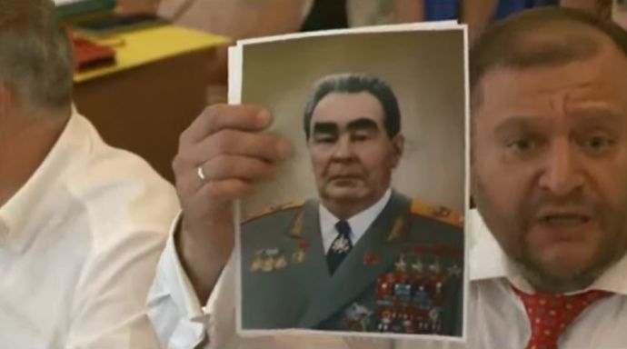 Добкін і Брежнєв