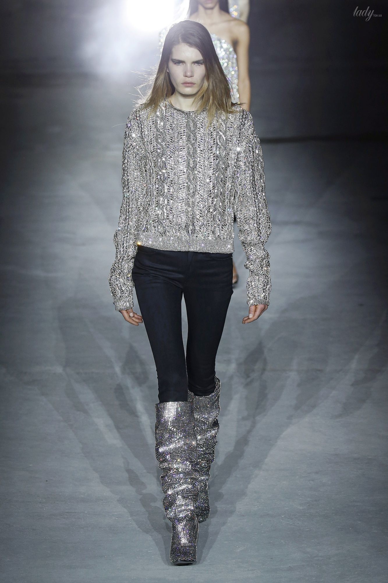 Коллекция Saint Laurent прет-а-порте сезона осень-зима 2017-2018_100