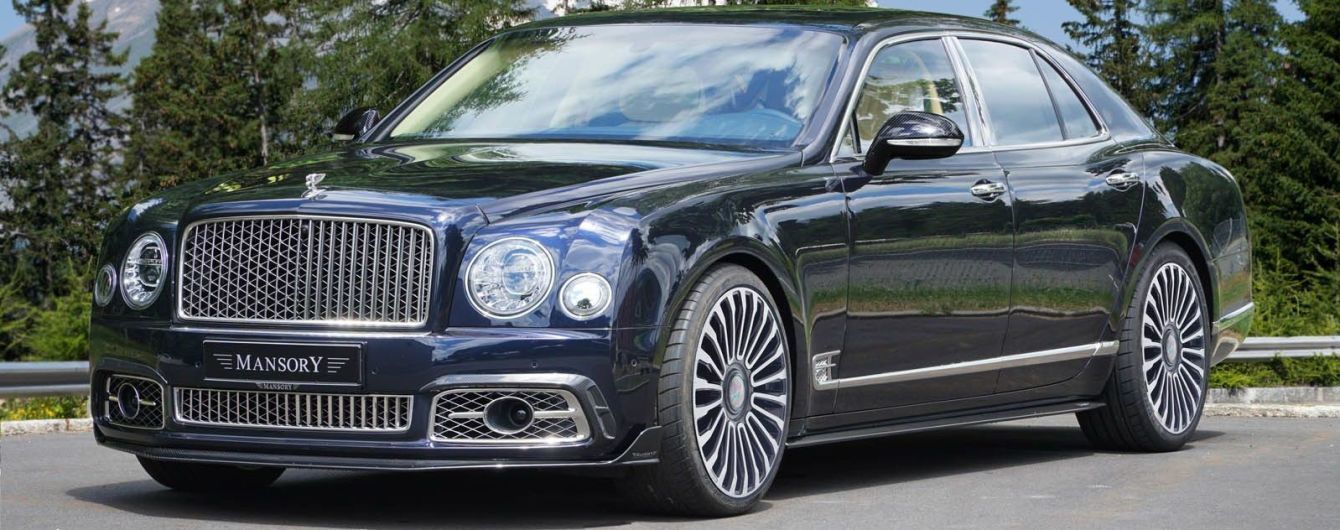 Тюнинг-ателье Mansory добавило мощности Bentley Mulsanne