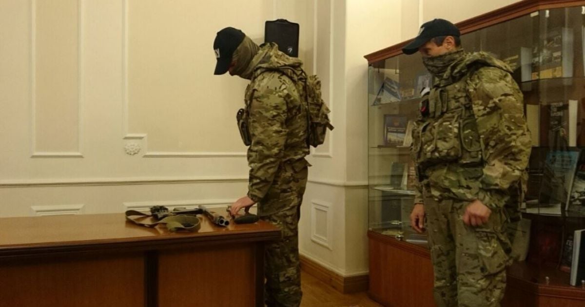 На брифинге показали доказательства по делу Корбана / © ТСН.ua