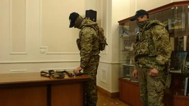 На бирфінгу показали доказательства по делу Корбана / © ТСН.ua