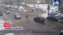 У Києві вночі водій напідпитку розбив 4 автівки, а вдень у центрі міста інший легковик збив пішохода