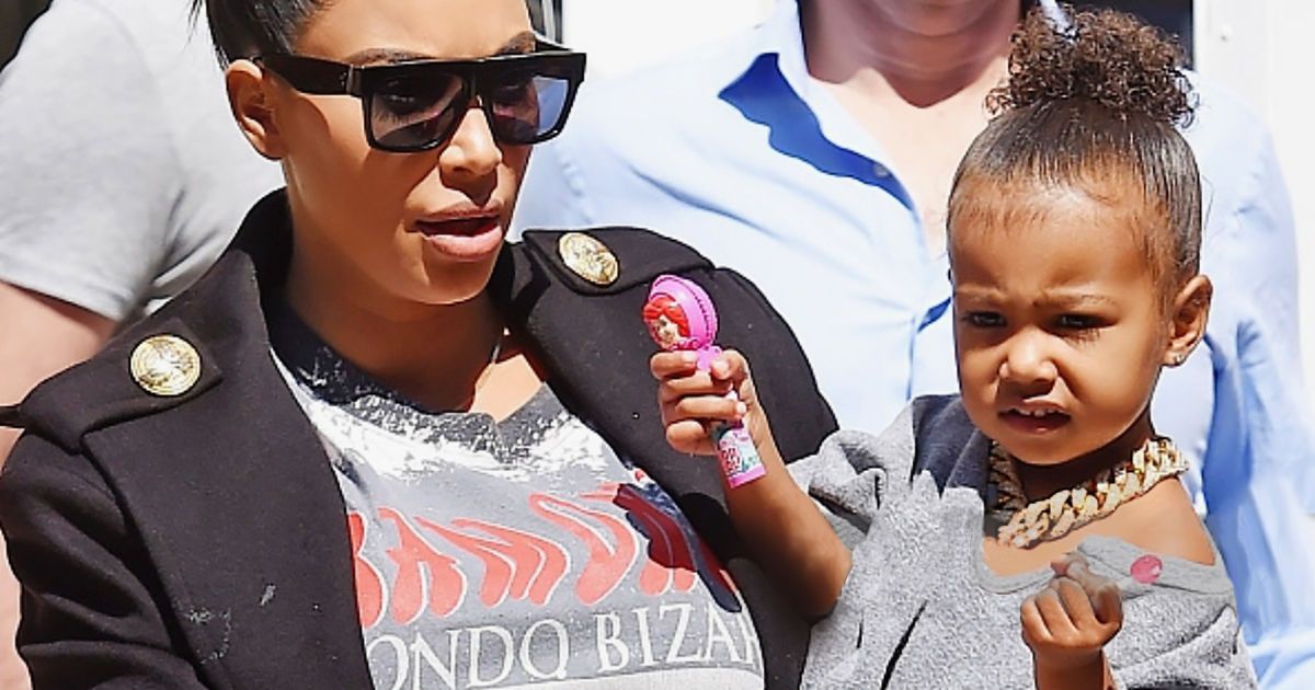 Ким Кардашьян с дочерью Норт