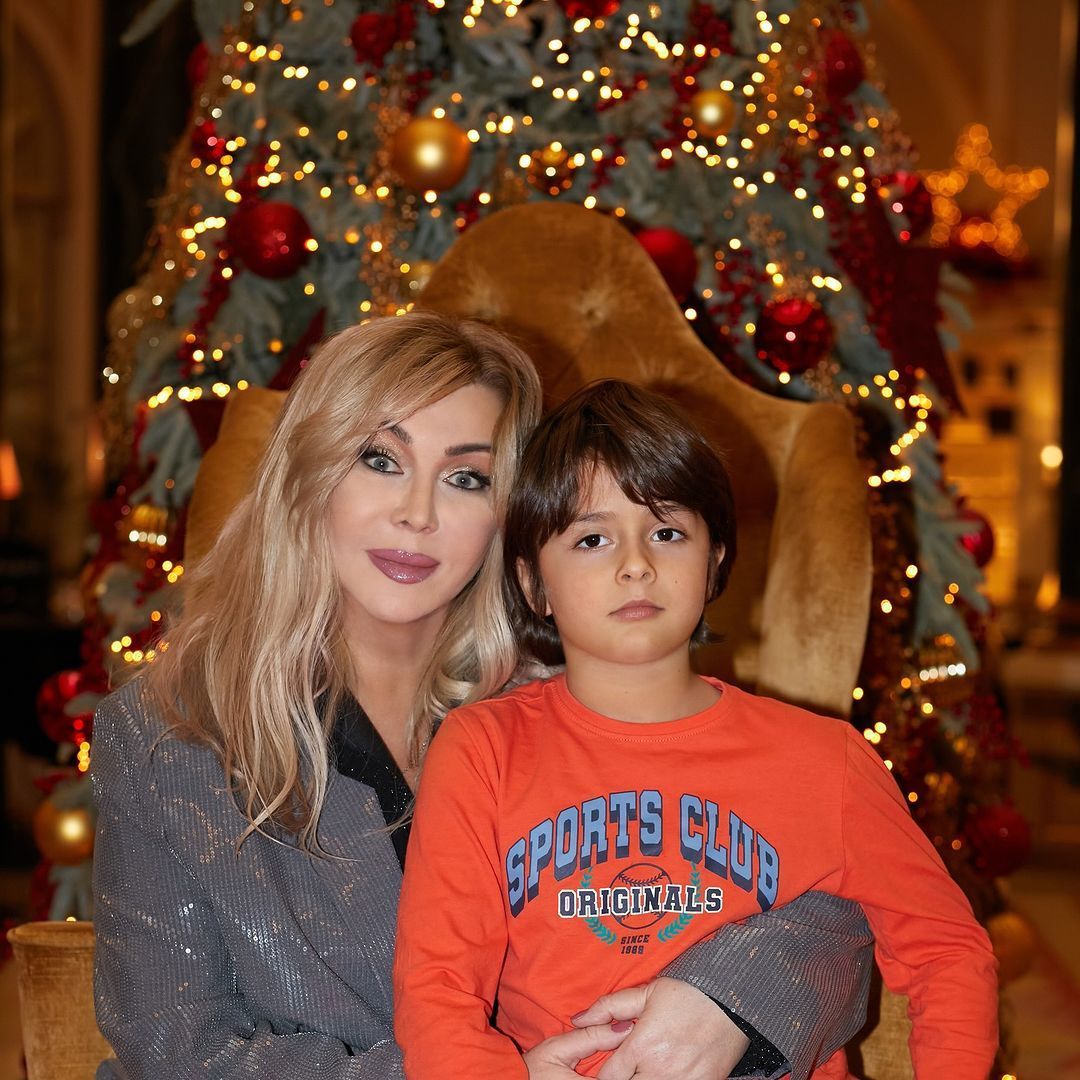 Ірина Білик із сином Табрізом / © instagram.com/bilyk_iryna