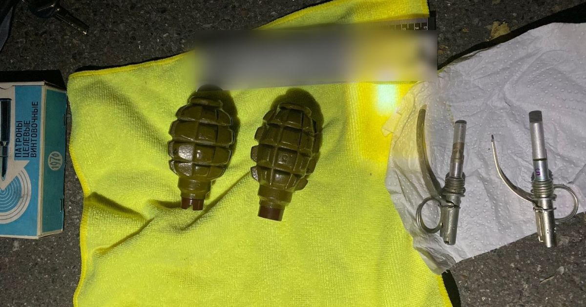 Під Києвом викрили торгівця зброєю / © Поліція Київської області