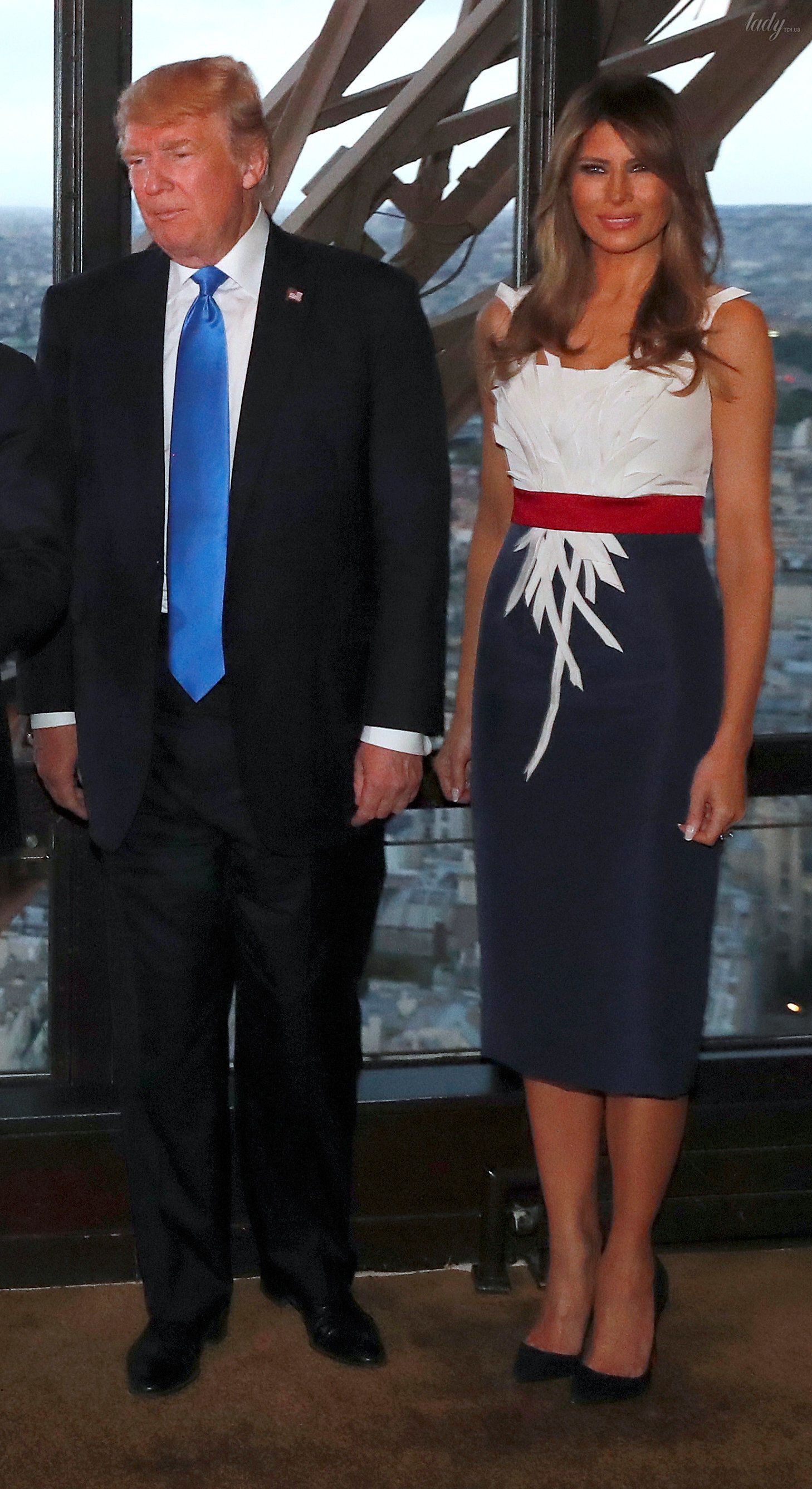 Супруги Трамп и Макрон_7