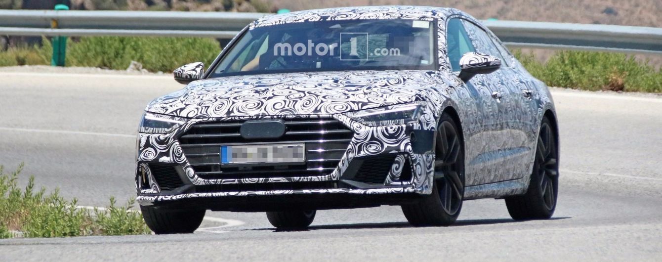 Немцы приступили к испытаниям спортивной версии Audi A7 нового поколения
