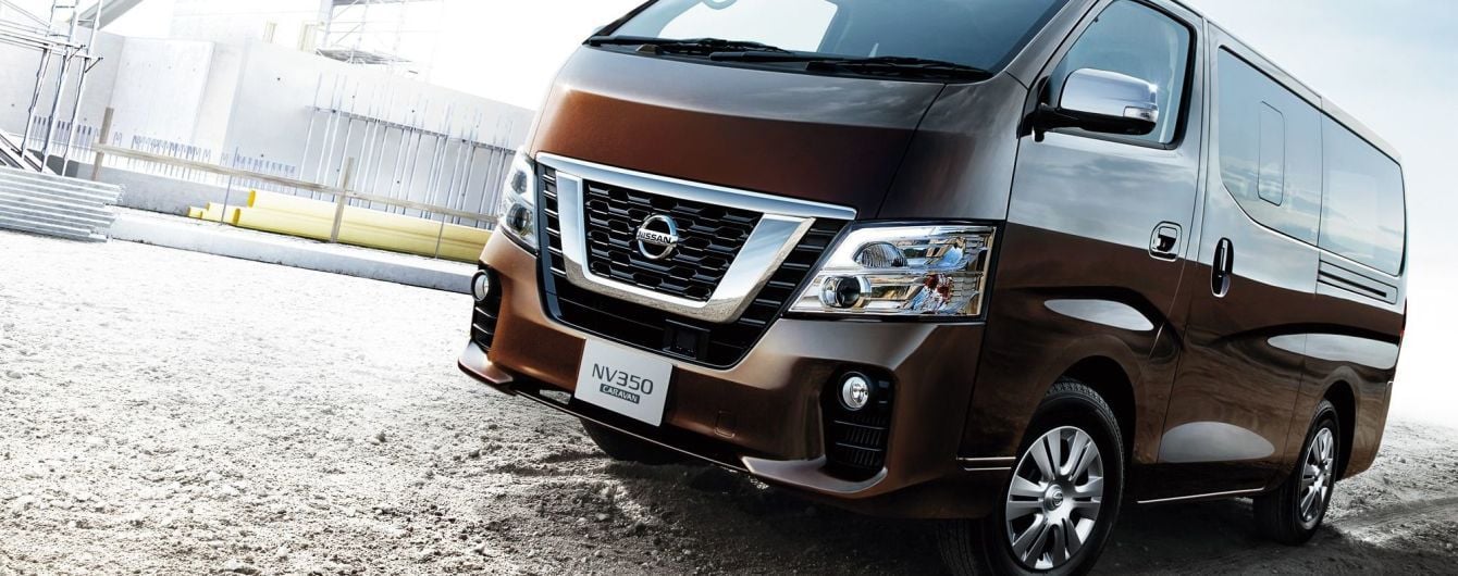 На японский рынок выходит обновленный минивэн Nissan NV350 Caravan