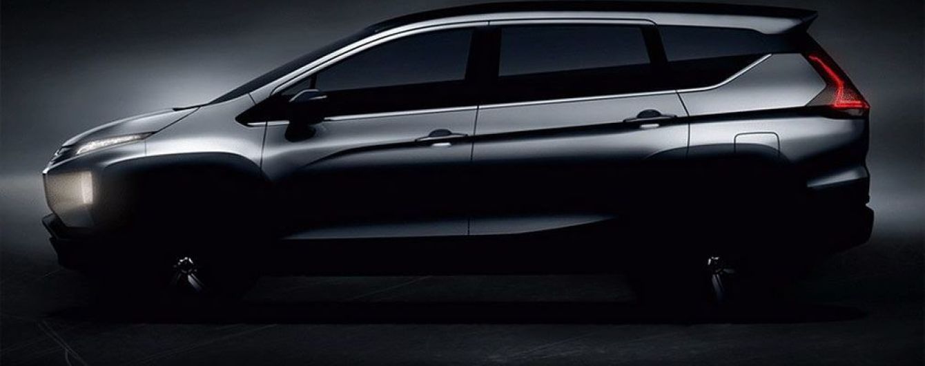 Mitsubishi опубликовала тизеры нового серийного минивэна