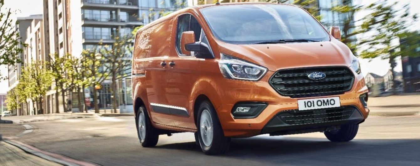 Ford представил новый коммерческий фургон Transit Custom