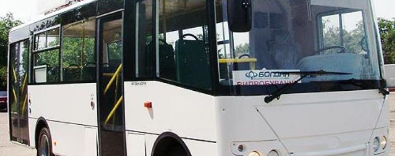 В Украине начнется выпуск газовых автобусов Богдан А22115