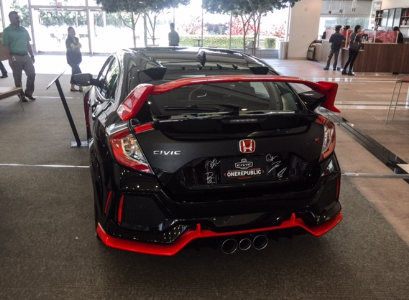 Honda Civic Type R OneRepublic