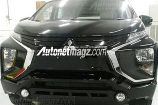 В Сети появилось первое фото нового минивэна Mitsubishi