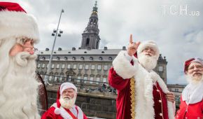 Санта-Клауси зі всього світу з'їхалися до Данії на ювілейний казковий конгрес