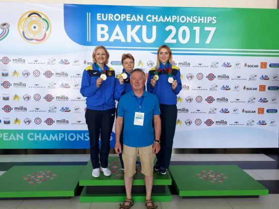 Українці завоювали 4 нагороди на старті чемпіонату Європи зі стрільби