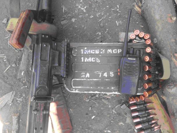 Бійці ЗСУ відбили наступ ДРГ бойовиків, захопивши російську зброю