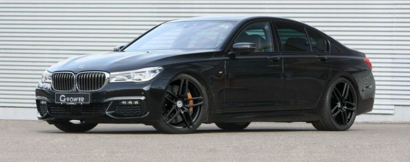 Ателье G-Power добавило мощности дизельному седану BMW 7-Series нового поколения