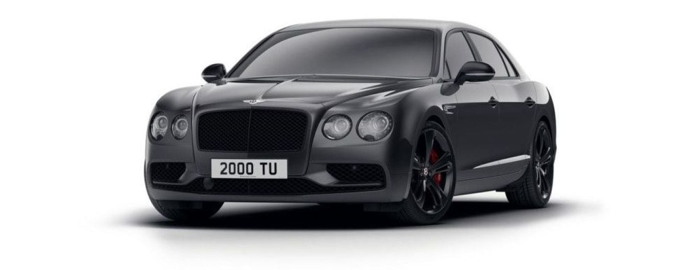 Bentley представил седан Flying Spur в спецверсии Black Edition