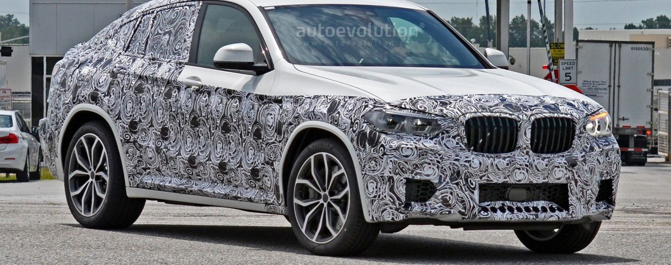 "Заряженный" BMW X4 следующего поколения выехал на дорожные тесты