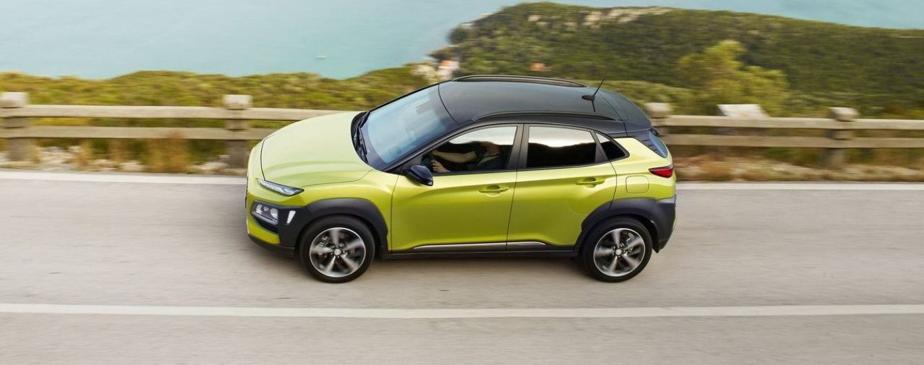 Hyundai опубликовал результаты первого месяца продаж кроссовера Kona