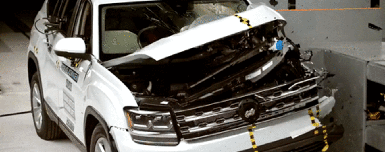 Volkswagen Atlas не смог получить наивысший бал в краш-тесте IIHS