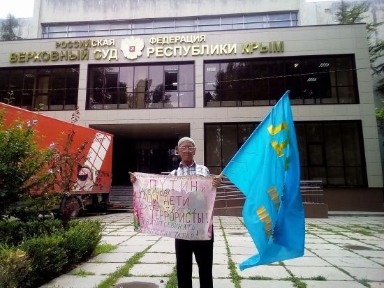 "Верховний суд" в окупованому Криму відхилив апеляцію на арешт 76-річного активіста