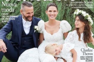 В платье мечты от Dolce & Gabbana: Бьянка Балти поделилась новым свадебным снимком