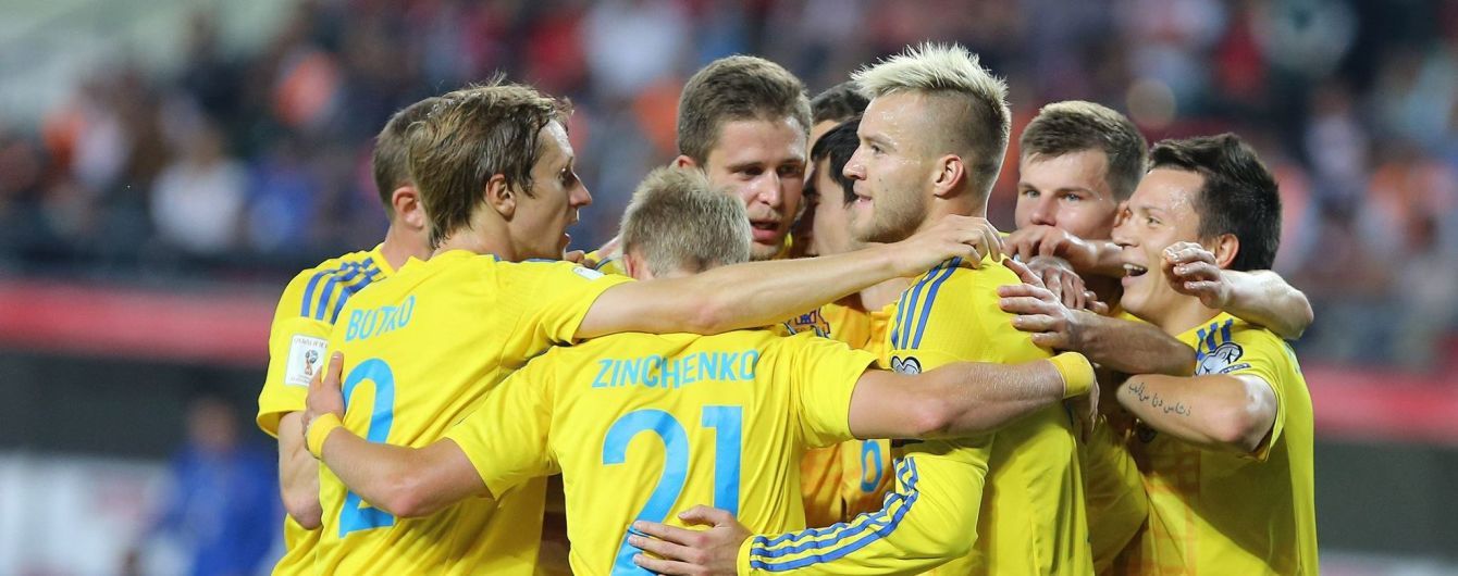 Украина потеряла позиции в рейтинге ФИФА